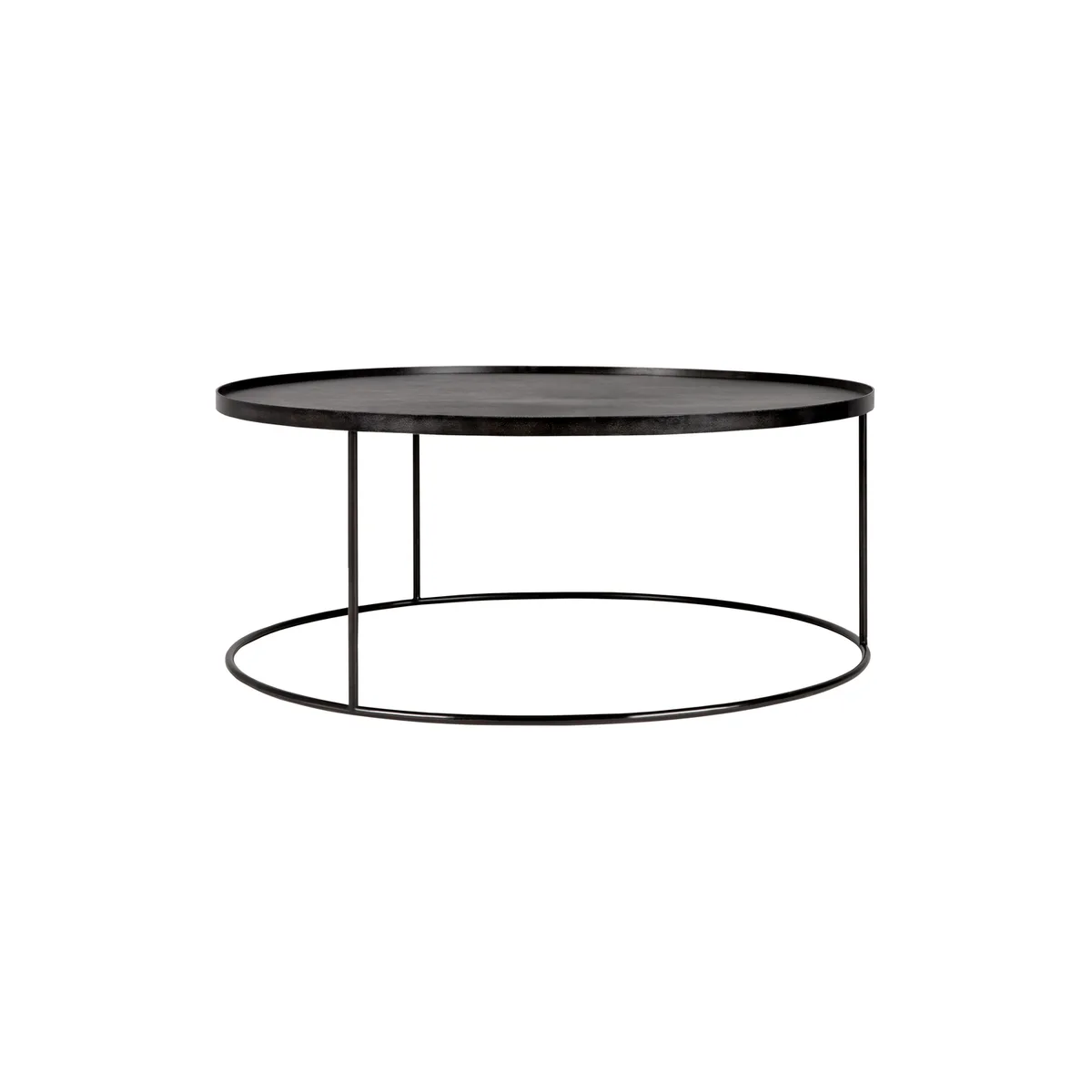 Couchtisch Table basse - Schwarz - Gebeiztes Sperrholz - Designer Dawn Sweitzer von Ethnicraft – Produktfoto