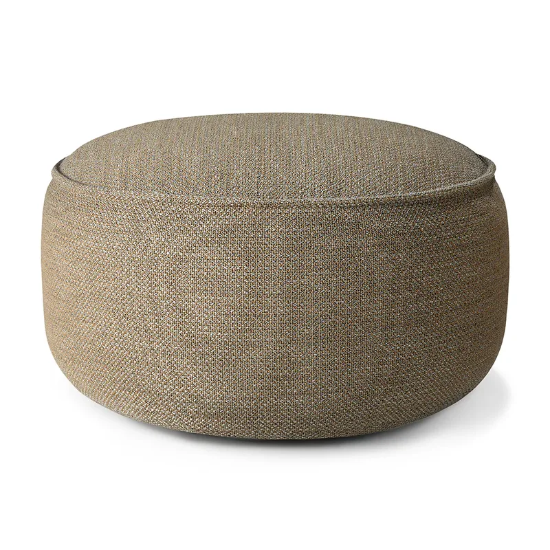 Donut Pouf Mocha van Ethnicraft – productfoto