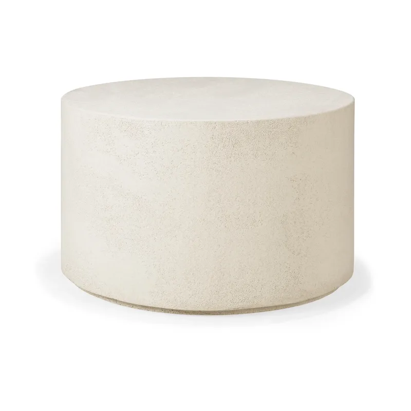 Elements Couchtisch Off white, Ø60 cm von Ethnicraft – Produktfoto