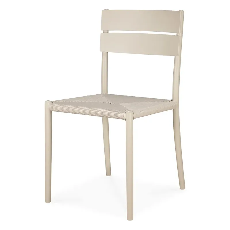 Elin Outdoor-Essstuhl sand von Ethnicraft – Produktfoto