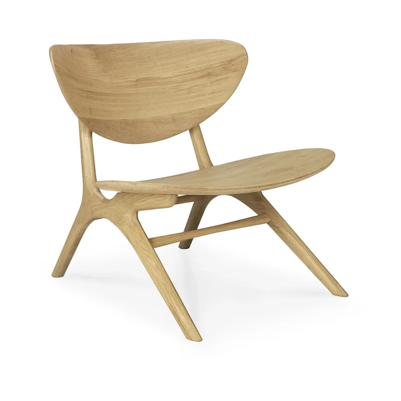 Eye loungefåtölj Hartholz wachsgeölte Eiche by Ethnicraft – product photo