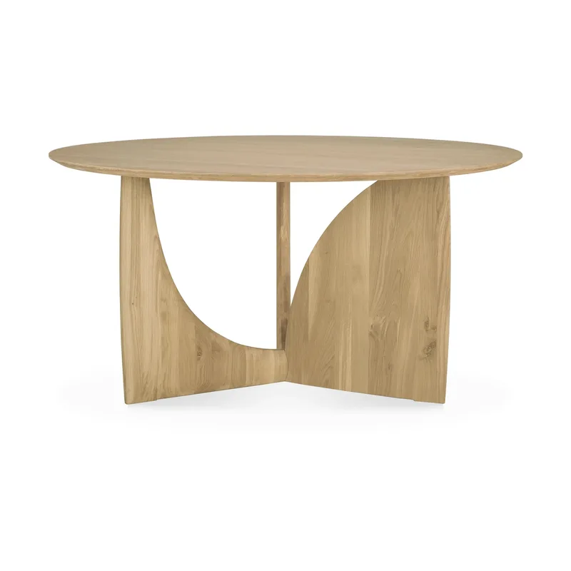 Geometric Esstisch Eiche, Ø150 cm de Ethnicraft – photo du produit