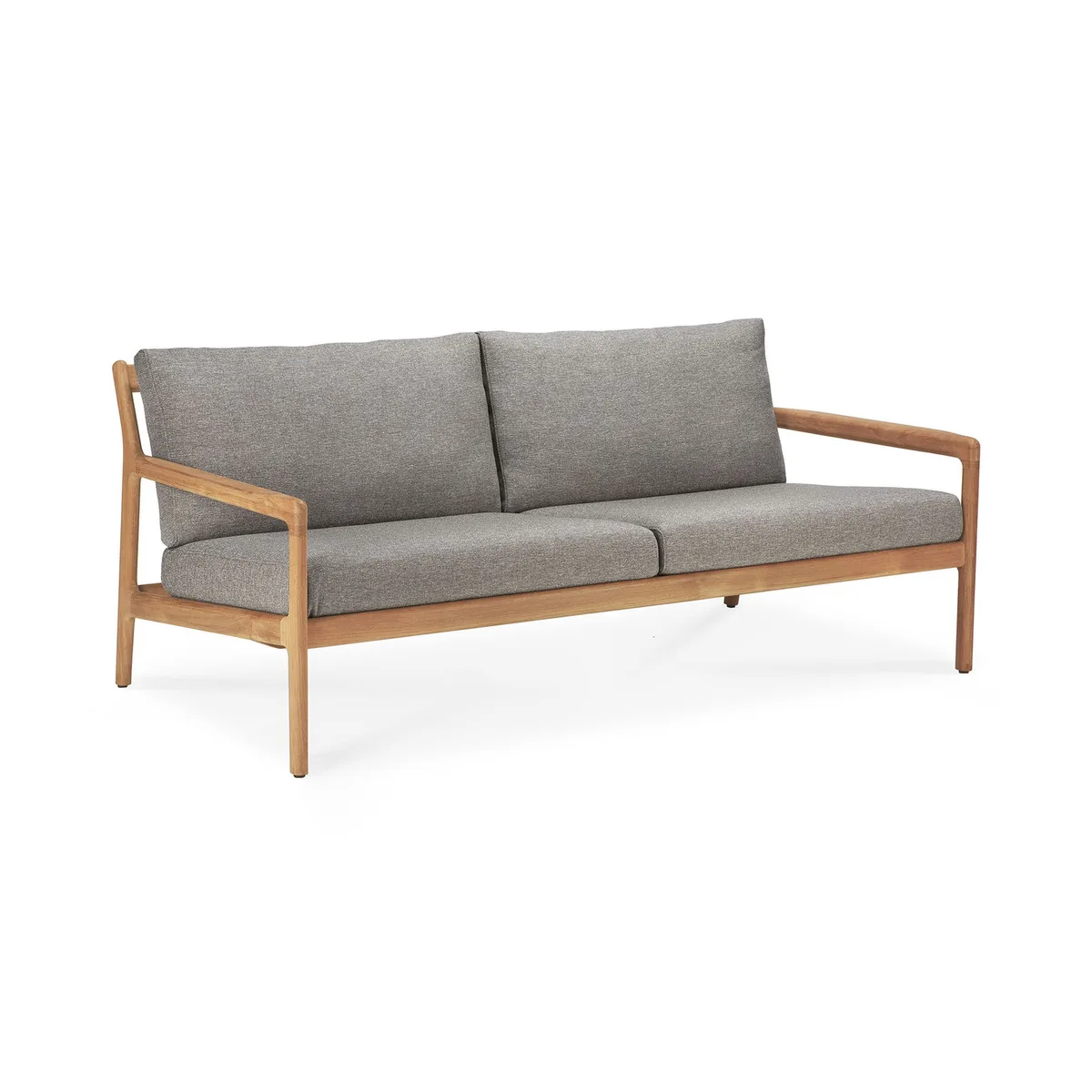 Gepolstertes Gartensofa Jack outdoor - Beige - Polypropylen-Stoff - Designer Jacques Deneef von Ethnicraft – Produktfoto