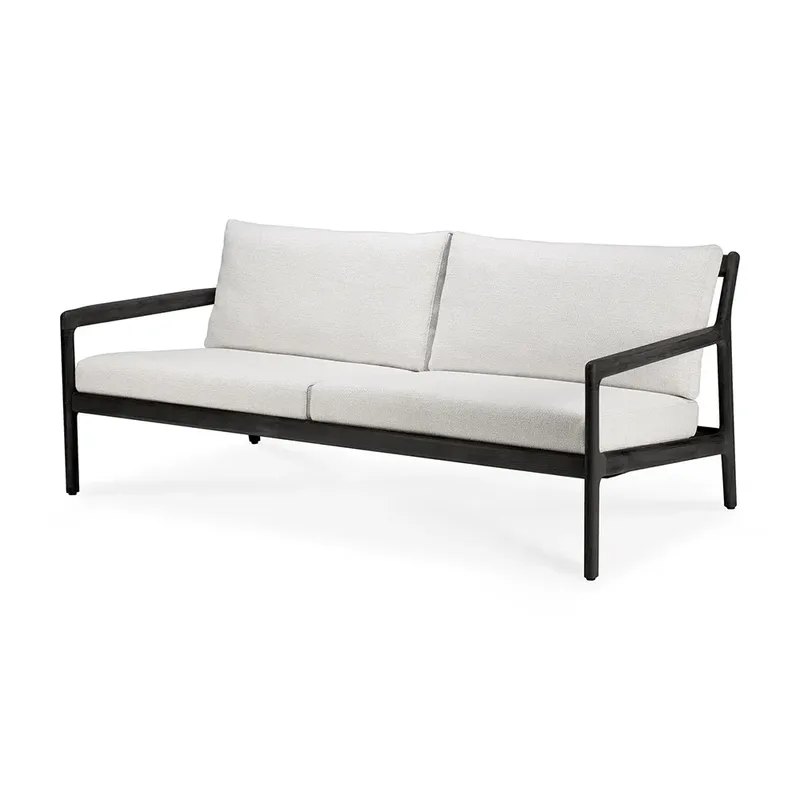 Jack 2-Sitzer-Sofa Schwarz/Weiß by Ethnicraft – product photo