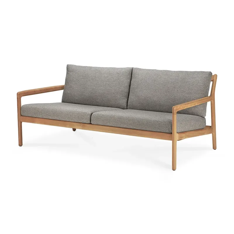 Jack 2-Sitzer-Sofa Teak/Mokka by Ethnicraft – product photo