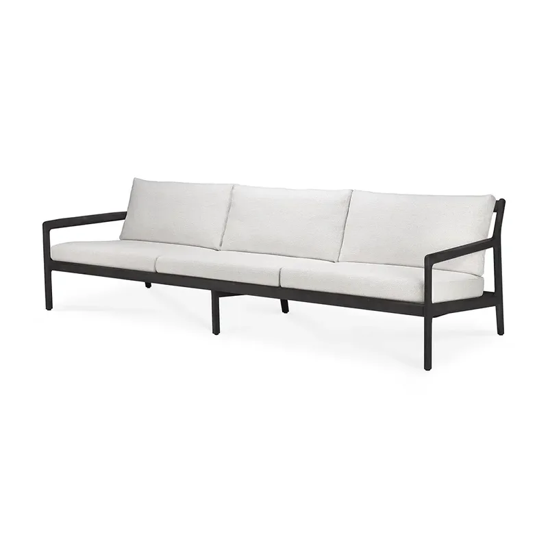 Jack 3-Sitzer-Sofa Schwarz/Weiß by Ethnicraft – product photo
