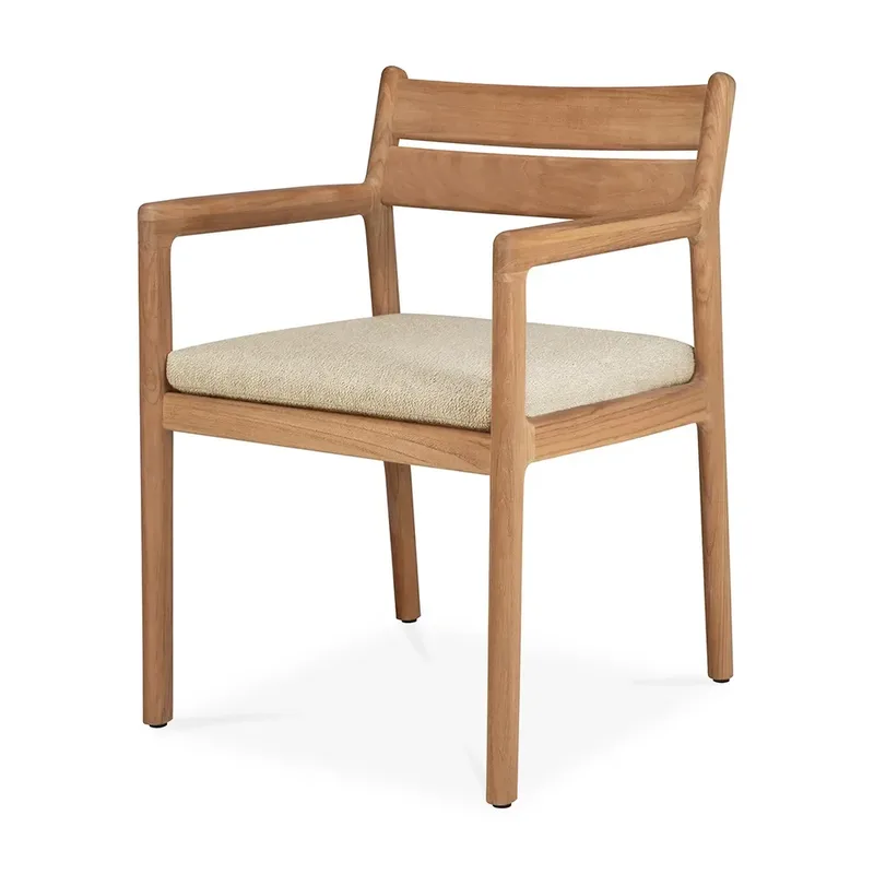 Jack Esszimmerstuhl Teak/Natur von Ethnicraft – Produktfoto