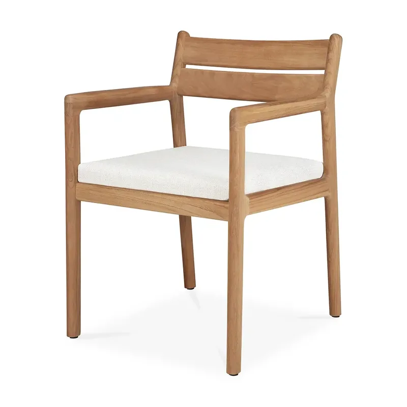 Jack Esszimmerstuhl Teak/Weiß by Ethnicraft – product photo