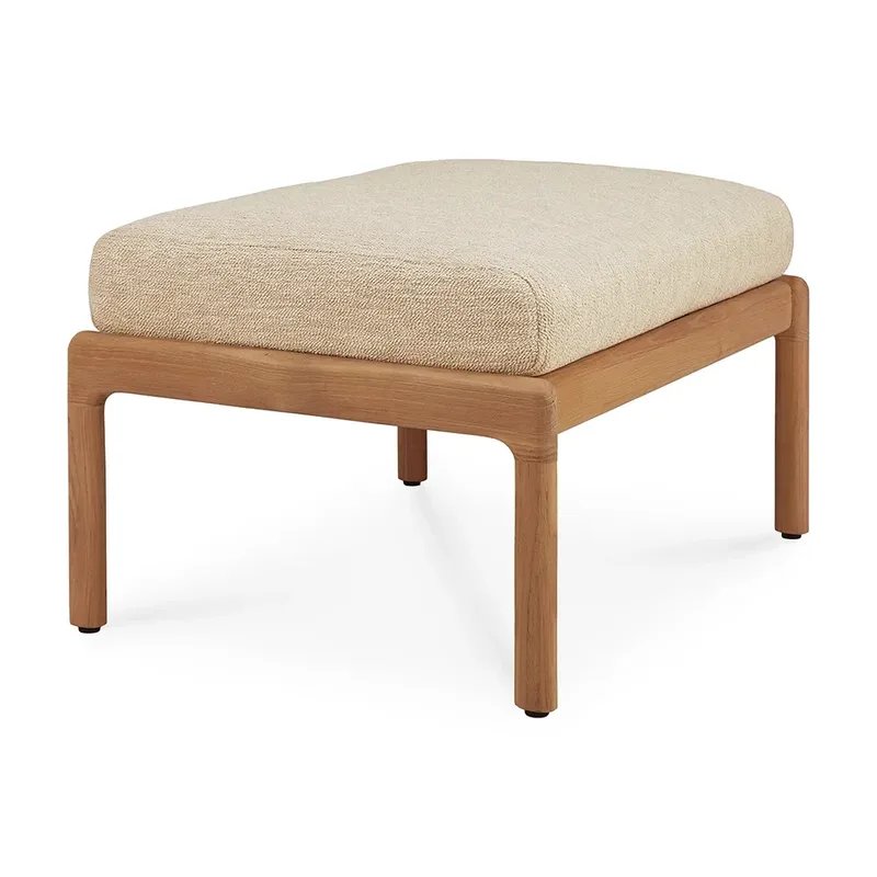 Jack Fußhocker Teak/Natural by Ethnicraft – product photo