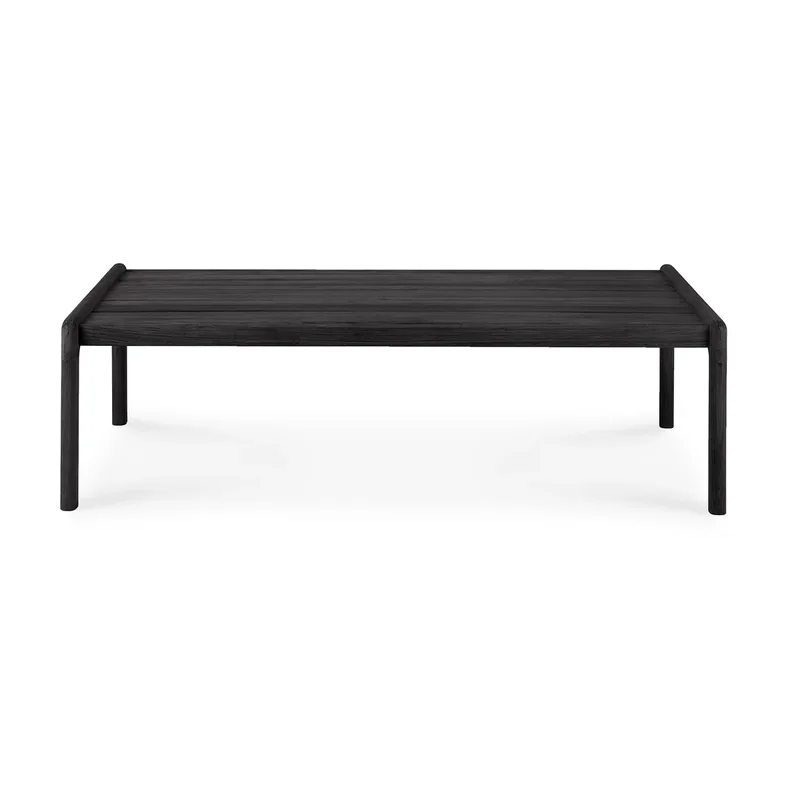 Jack Outdoor Couchtisch schwarzgebeizt teak 120×65 cm by Ethnicraft – product photo