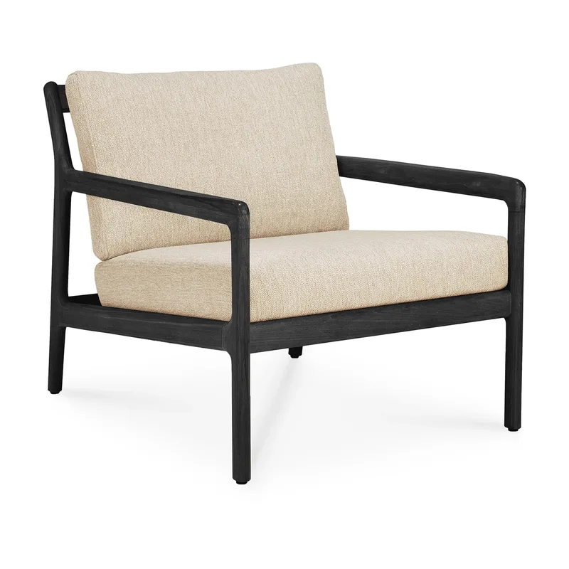 Jack Outdoor-Loungesofa schwarzgebeizt teak Natural by Ethnicraft – product photo