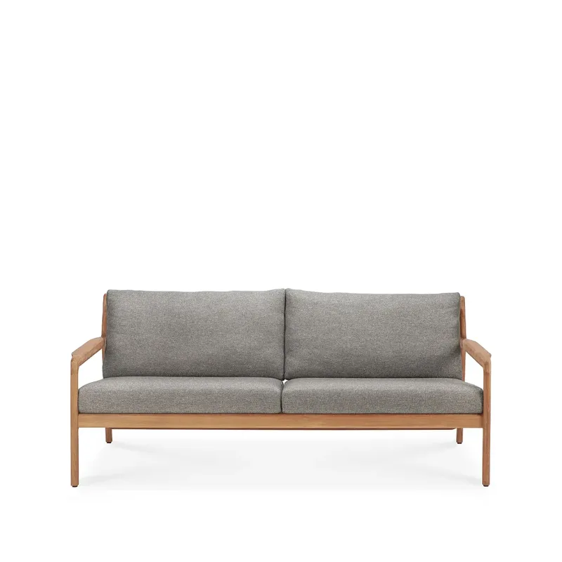 Jack Outdoor Sofa 2-sitzig teak Mocha by Ethnicraft – product photo