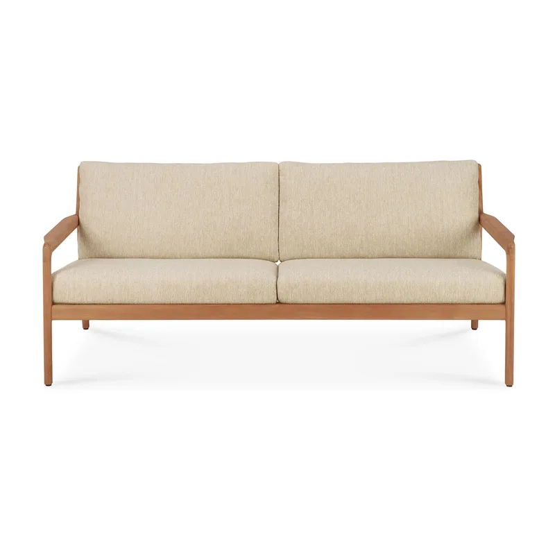 Jack Outdoor Sofa 2-sitzig teak Natural från Ethnicraft – produktbild