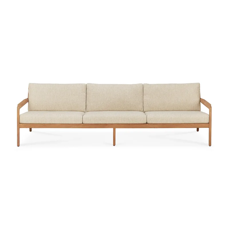 Jack Outdoor Sofa 3-sitzig teak Natural by Ethnicraft – product photo