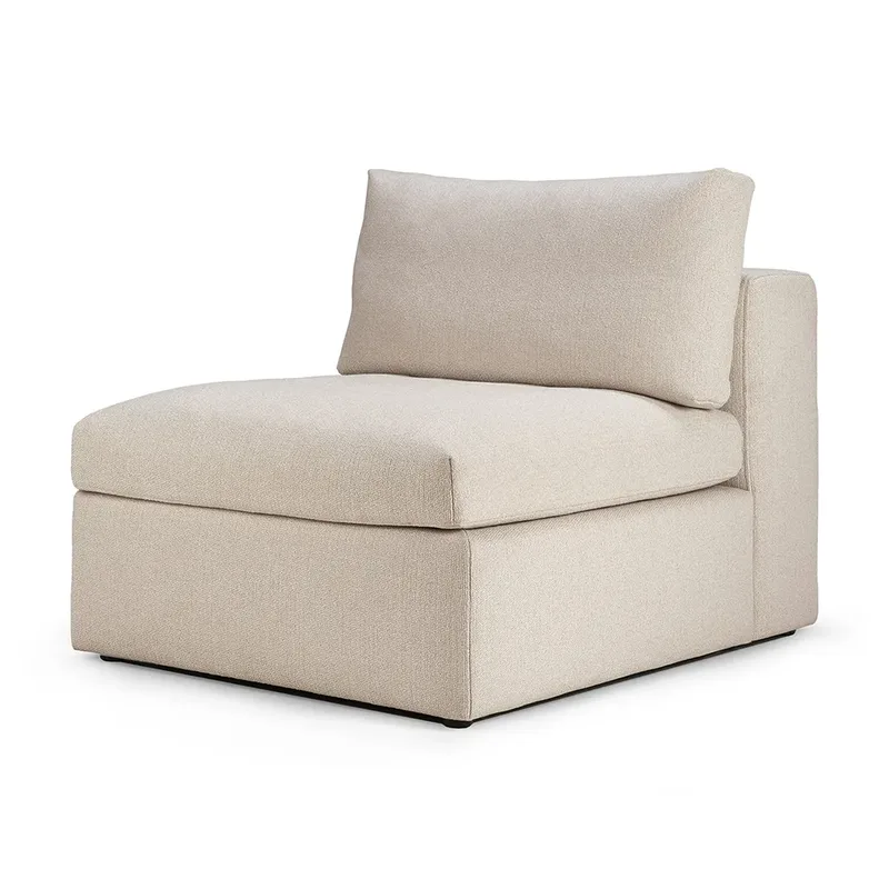 Mellow 1-Sitzer Off White fra Ethnicraft – produktbillede