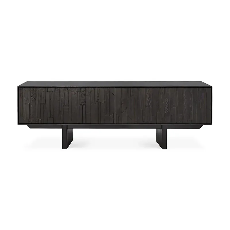 Mosaik TV-Ständer 45x162 cm von Ethnicraft – Produktfoto