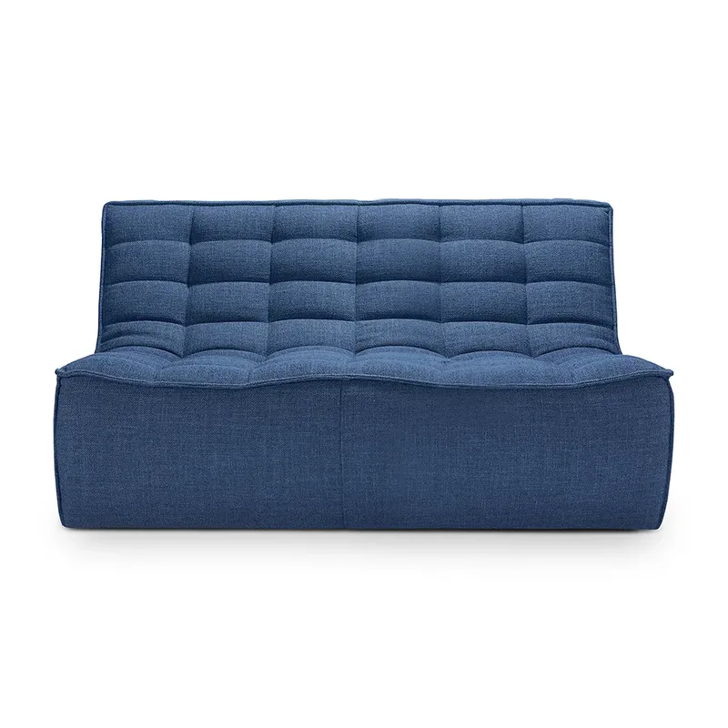 N701 2-Sitzer-Sofa Blau by Ethnicraft – product photo