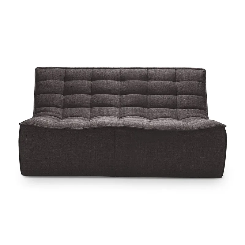 N701 2-Sitzer-Sofa Dark Grey fra Ethnicraft – produktbillede