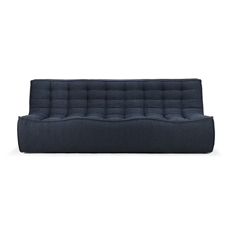 N701 3-Sitzer-Sofa Graphit von Ethnicraft – Produktfoto