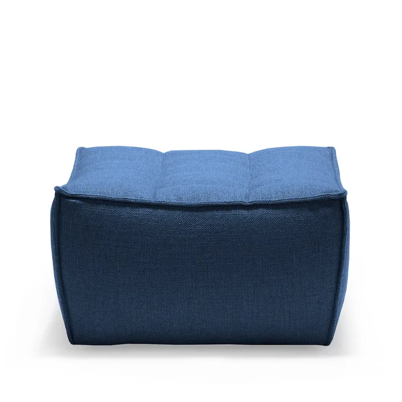 N701 Fußhocker 70x70 cm Blue von Ethnicraft – Produktfoto