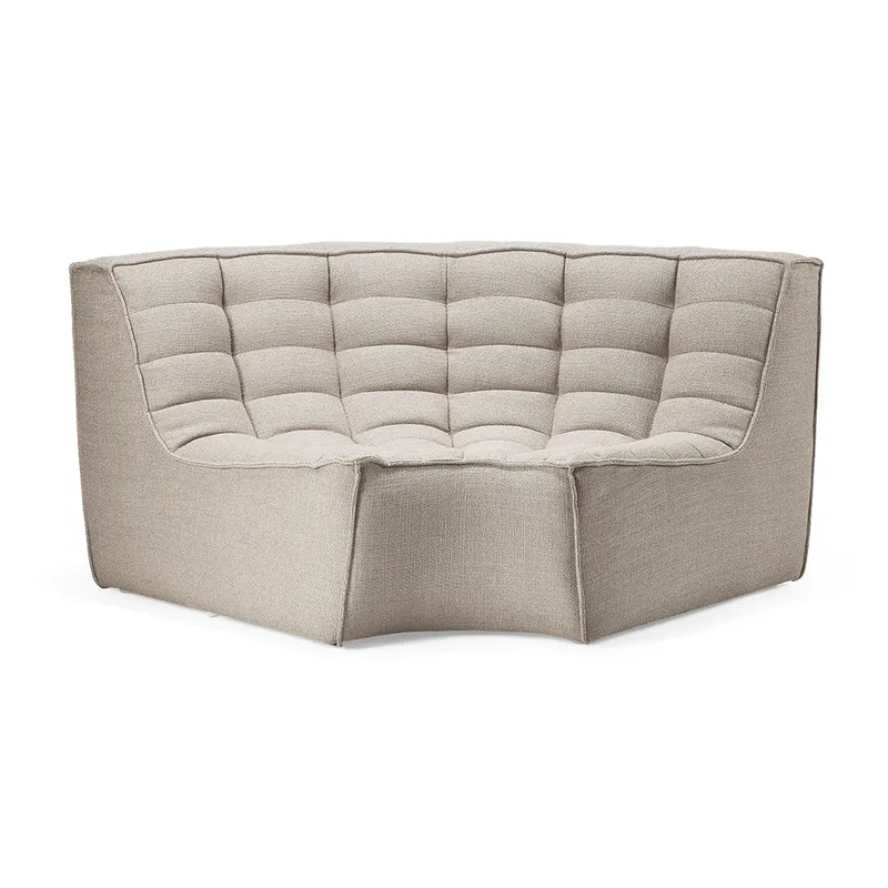 N701 Runde Ecke Beige von Ethnicraft – Produktfoto