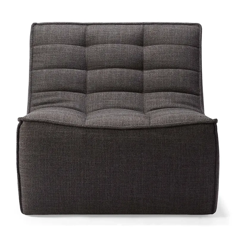 N701 Sessel Dunkelgrau von Ethnicraft – Produktfoto