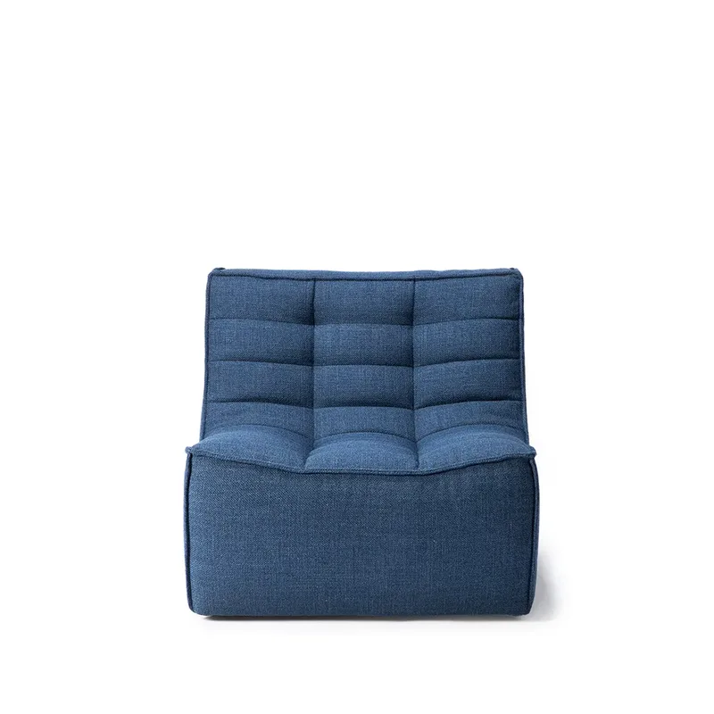 N701 Sessel Tuch blue von Ethnicraft – Produktfoto