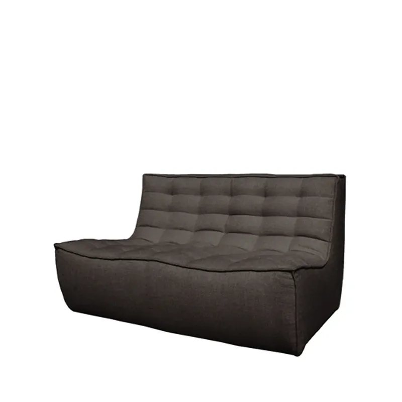 N701 Sofa 2-Sitz Der Stoff dark grey von Ethnicraft – Produktfoto