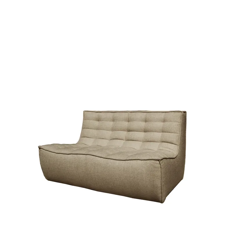N701 Sofa 2-Sitz Stoff beige de Ethnicraft – photo du produit