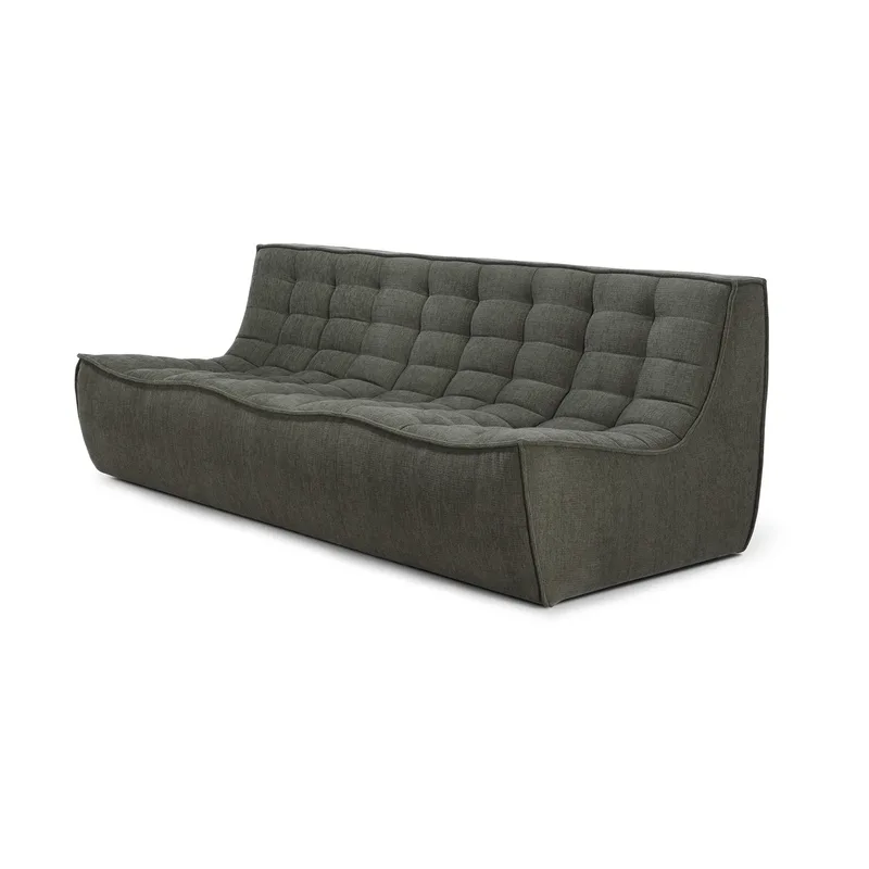 N701 Sofa 3-Sitz Moss Eco fabric by Ethnicraft – product photo