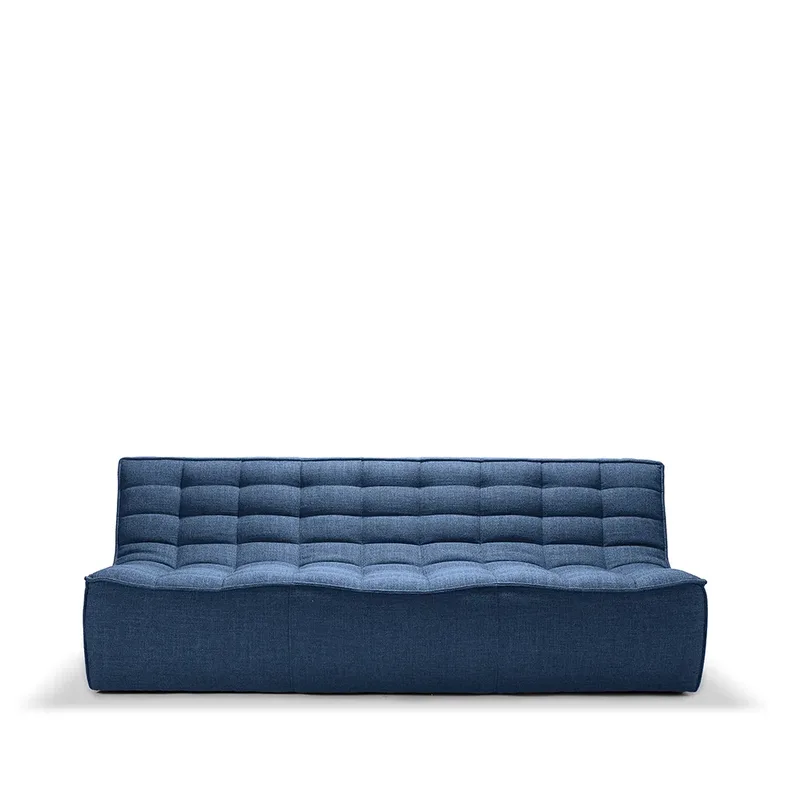 N701 Sofa 3-Sitz Tuch blue von Ethnicraft – Produktfoto