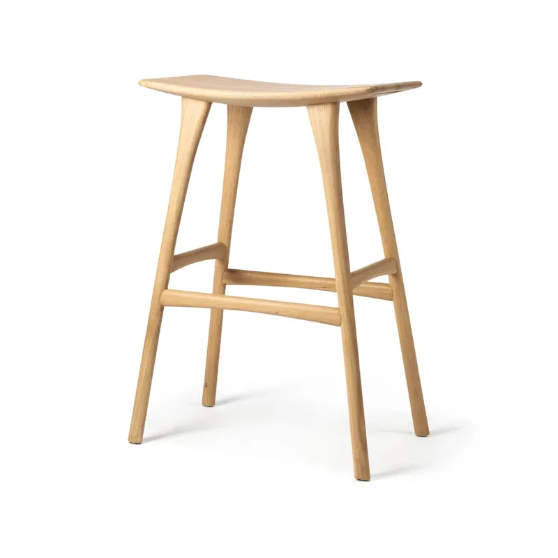 Osso Barhocker 80x57 cm Oak de Ethnicraft – photo du produit