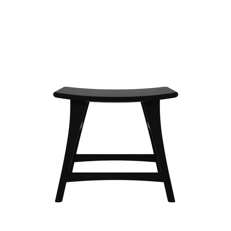 Osso Hocker 48x50 cm Eiche Schwarz by Ethnicraft – product photo