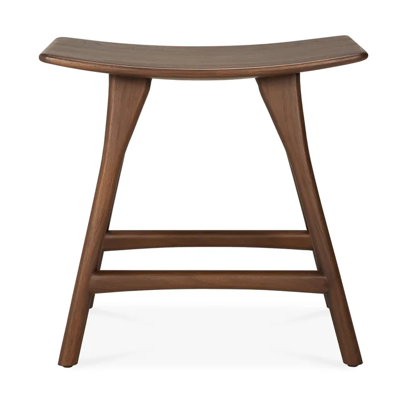 Osso Hocker 48x50 cm Lackiertes Teak Brown by Ethnicraft – product photo