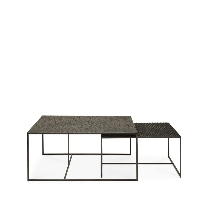Pentagon Couchtisch 2er Set Whisky de Ethnicraft – photo du produit