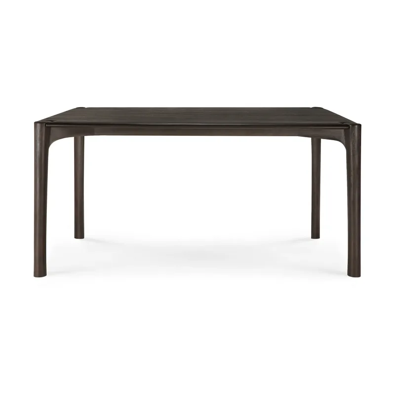 PI Esstisch Dark brown Teak, 160x80 cm van Ethnicraft – productfoto
