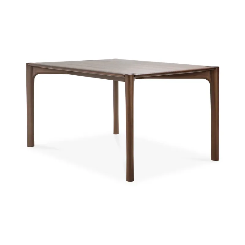 PI Esstisch Lackiertes Teak Brown, 160x80 cm van Ethnicraft – productfoto