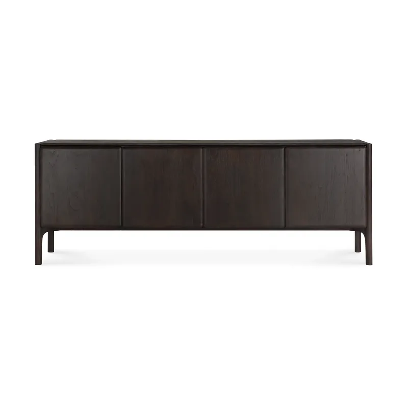 PI Sideboard Teak dark brown, 4 Türen från Ethnicraft – produktbild