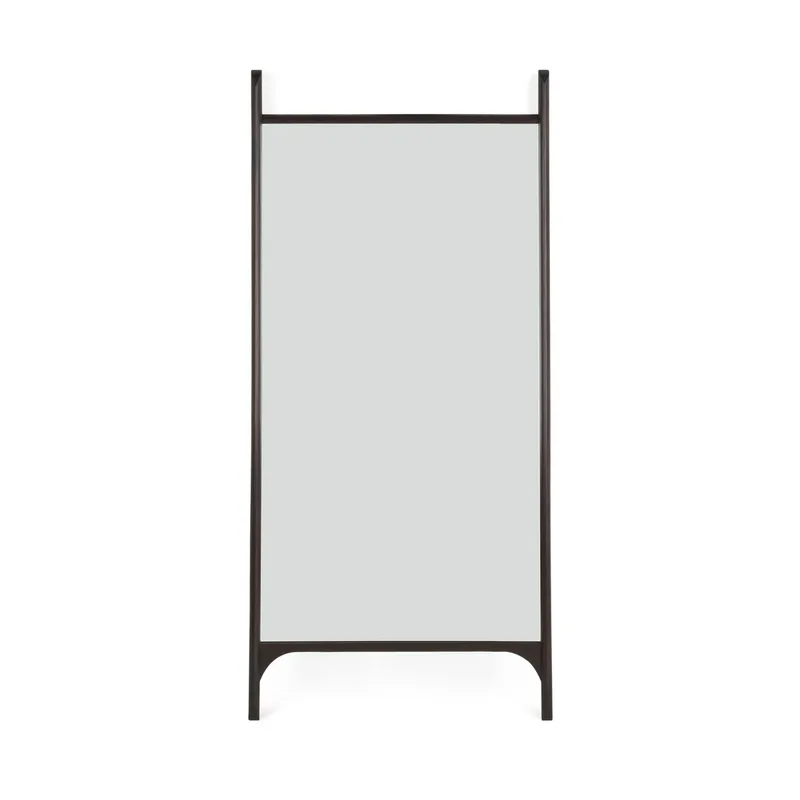 PI Standspiegel 80x200 cm Dunkelbraun gebeizte Mahagony van Ethnicraft – productfoto