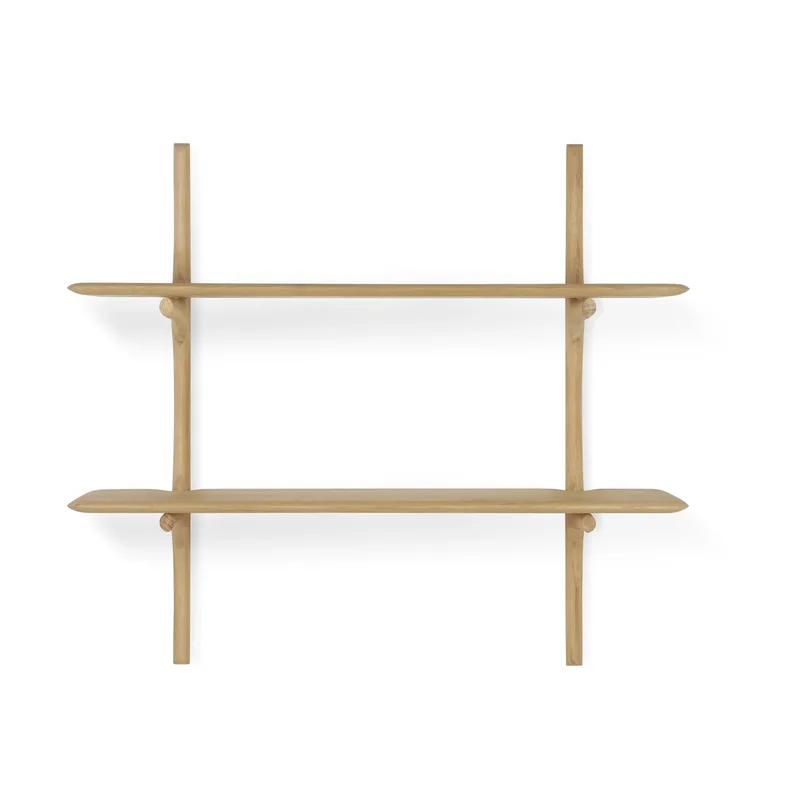 PI Wandregal Eiche, 2‑teilig de Ethnicraft – photo du produit