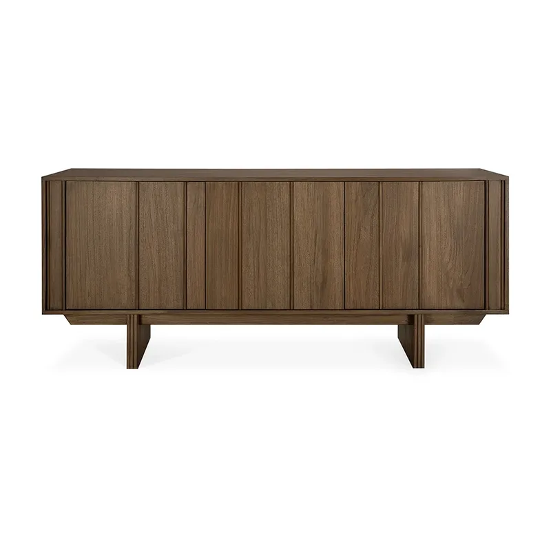 Pillar Sideboard Teak 3-türig 169x45x70 cm von Ethnicraft – Produktfoto