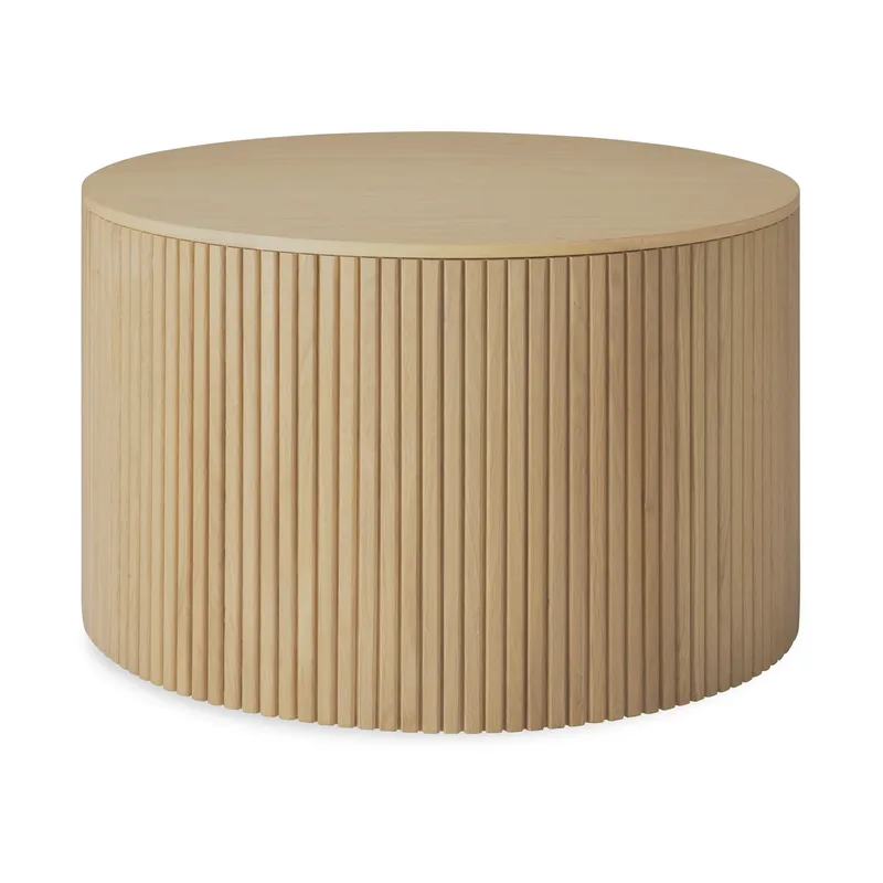 Roller Max Couchtisch rund Eiche, Ø60 cm de Ethnicraft – photo du produit