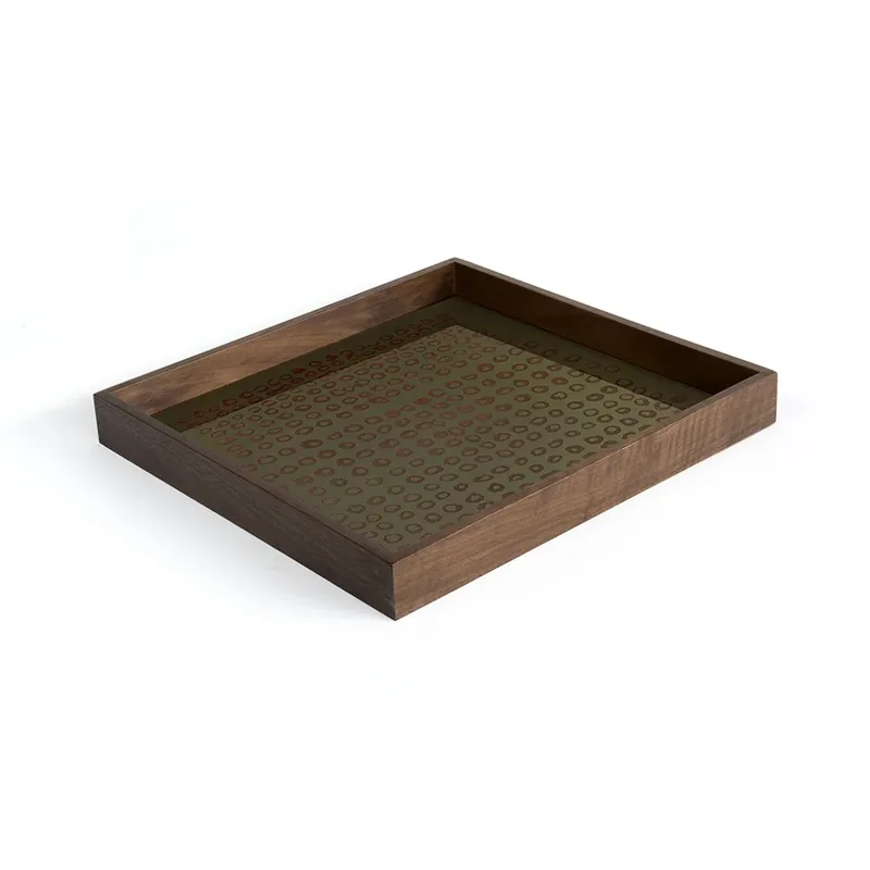 Second Nature Tablett S 38x38 cm von Ethnicraft – Produktfoto