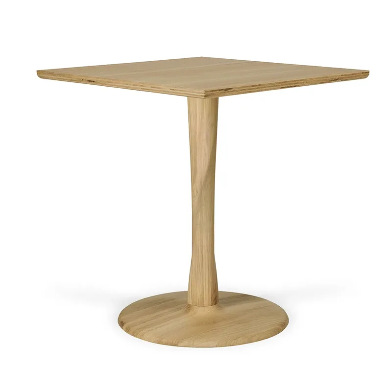 Torsion Esstisch 70x70 cm Eiche by Ethnicraft – product photo