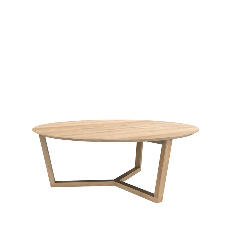 Tripod Couchtisch 36x96 cm Hartholz geölte Eiche by Ethnicraft – product photo