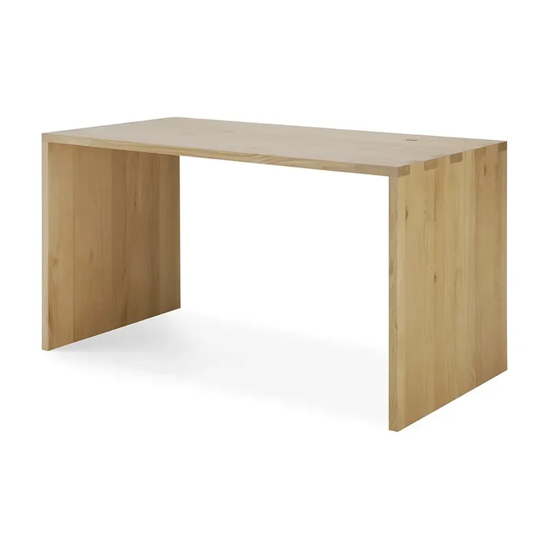 U Schreibtisch 80x160 cm Eiche van Ethnicraft – productfoto
