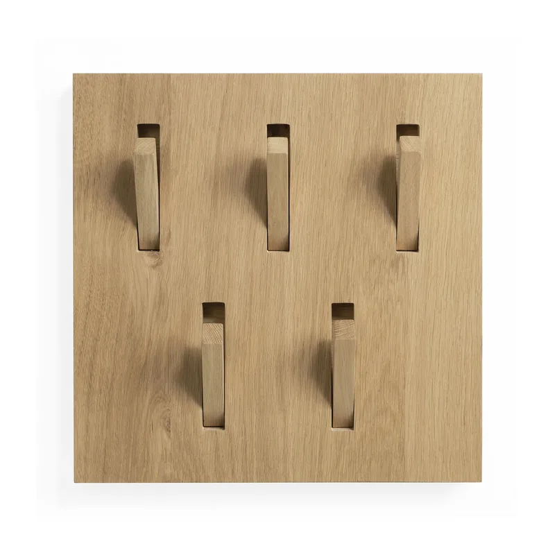 Utilitile wall hanger Kleiderhaken Eiche van Ethnicraft – productfoto