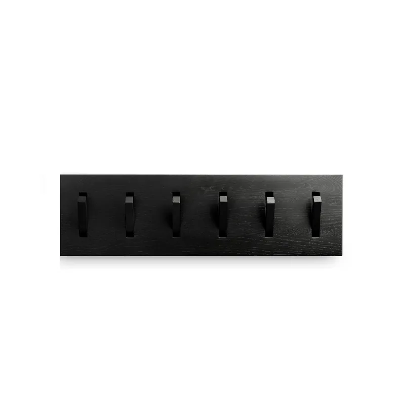 Utilitile wall hanger Kleiderhaken Lackierte Eiche-black-groß de Ethnicraft – photo du produit