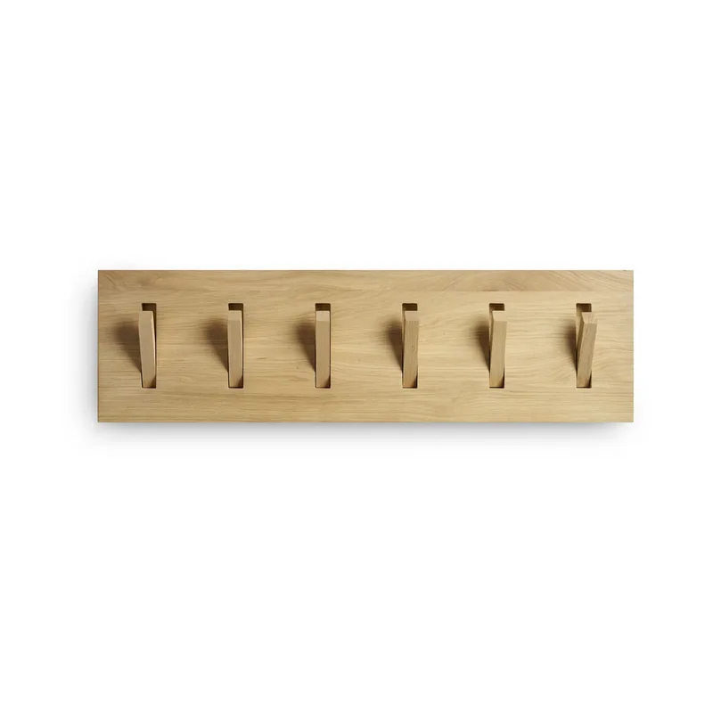 Utilitile wall hanger Kleiderhaken Lackierte Eiche-large by Ethnicraft – product photo