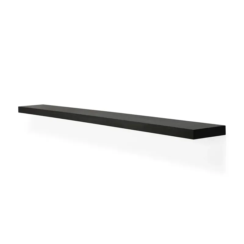 Wandregal Schwarz gebeizte Eiche 210x22 cm från Ethnicraft – produktbild